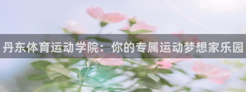 凯发官网下载招商电话地址是多少：丹东体育运动学院：你